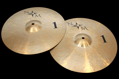 NickyMoon Custom Cymbals 1 Series 14" Hats (1011 & 1221g)