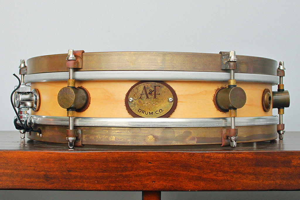 A & F Drum Co Rude Boy 3 x 12 Maple Snare – Boston Drum Center